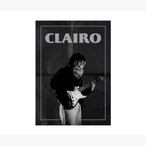Clairo Guitar Photo Shoot Picture Mouse Pad - Image 3