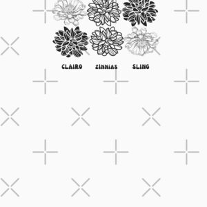 Clairo Sling Zinnias Floral T-Shirt - Image 4